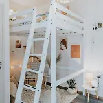アパート Bohemian Loft With View! *